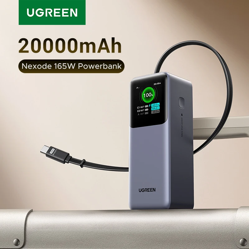20000mAh Power Bank PD3.0 100W Fast Charging