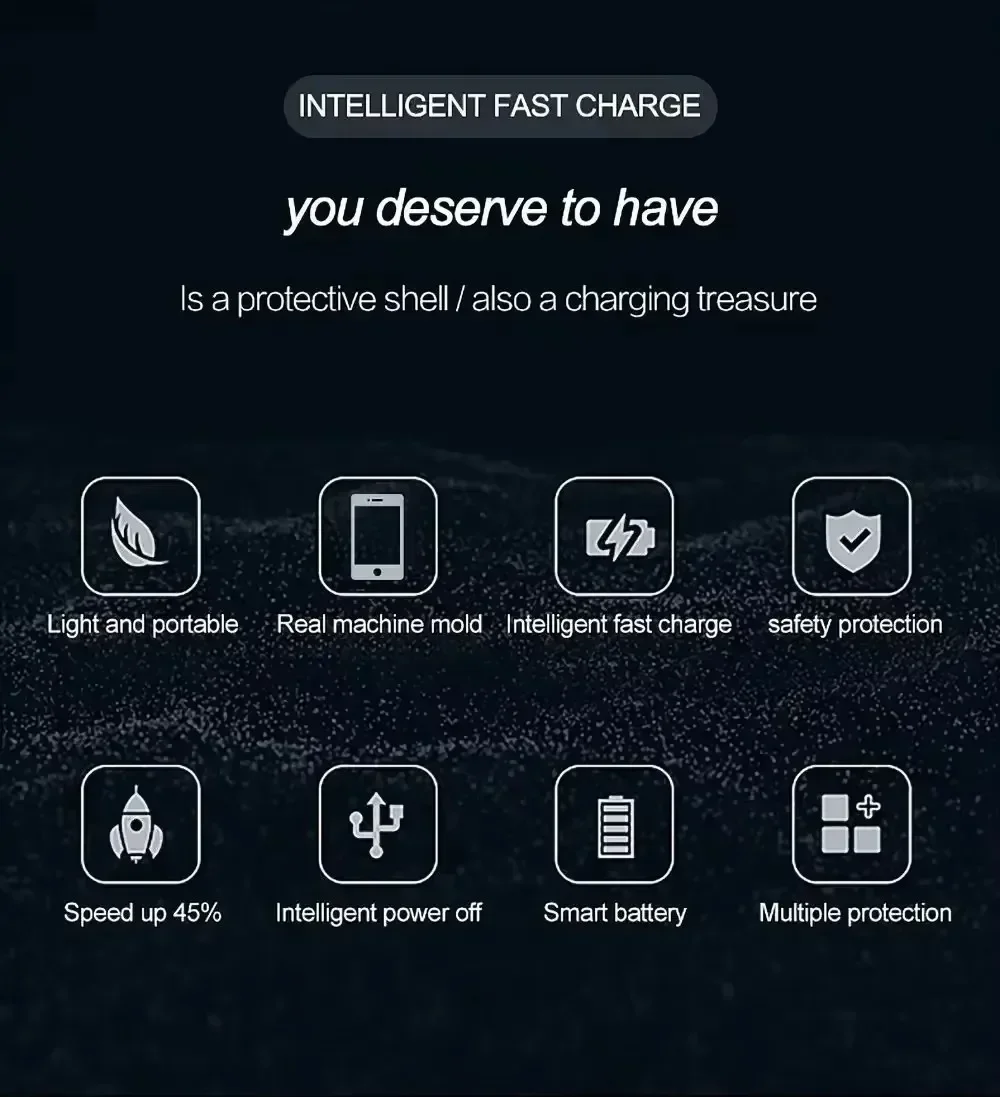 Smart Wireless Battery Charger Case for iPhone 17 Pro Max - Image 7