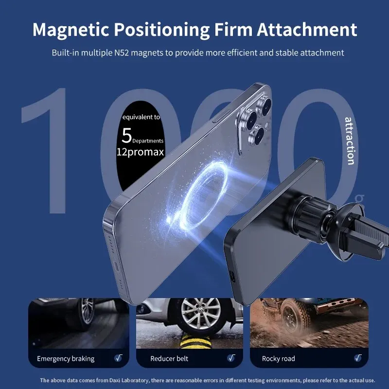 30W Magnetic Car Wireless Charger For iPhone 15 14 13 12 Pro Max Mini Macsafe Car Phone Holder Stand Mount Fast Charging Station - Image 4