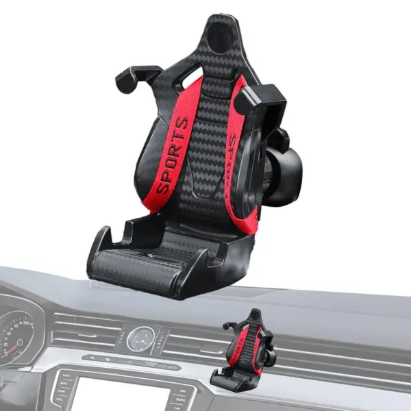 Car Racing Seat Phone Holder Universal Auto air outlet navigation Bracket Car GPS Mount Air Vent Clips Car Accessories