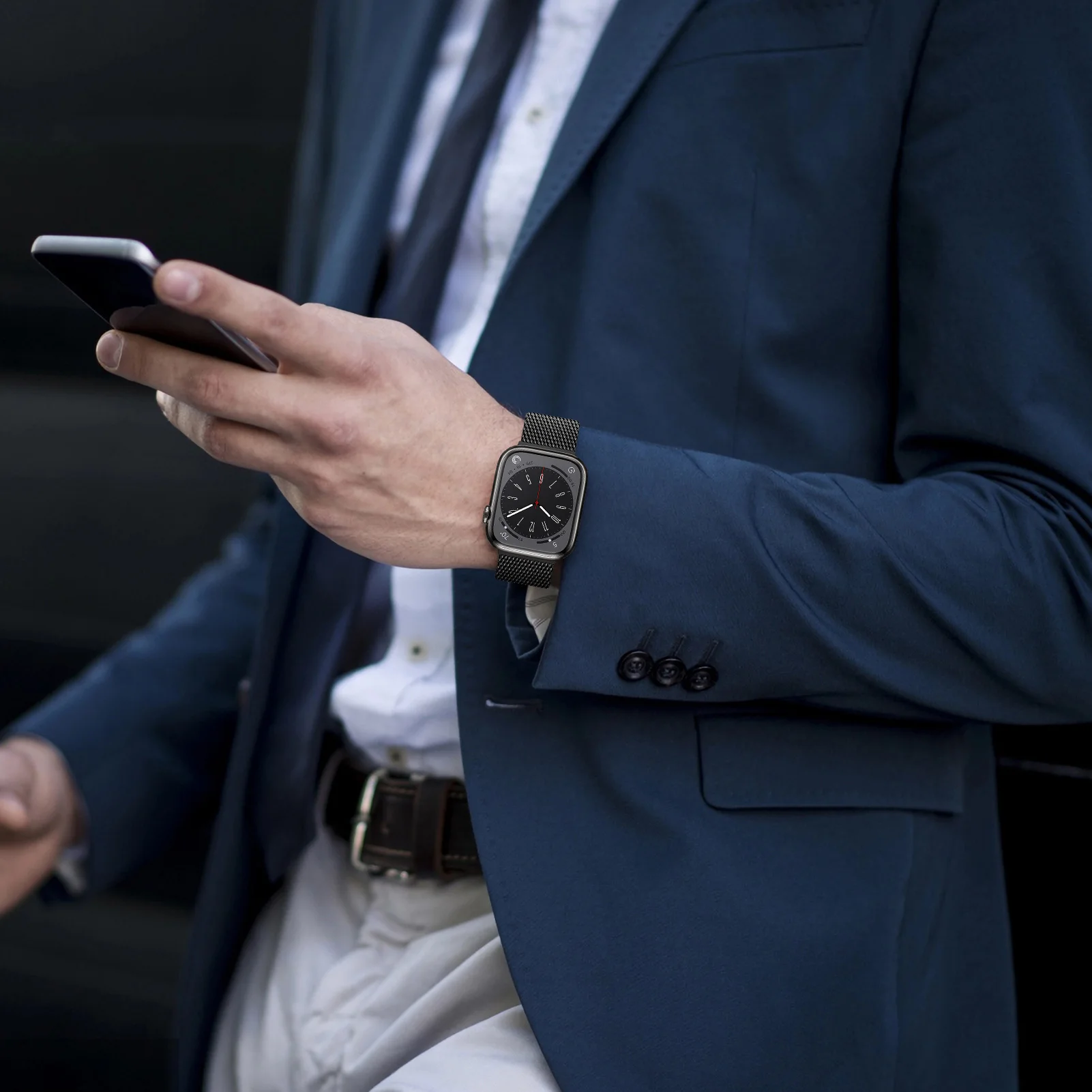 Milanese Loop Strap For Apple Watch - Image 6