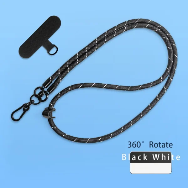 8MMx120CM Long Mobile Phone 1pcs Crossbody Lanyard Necklace Strap