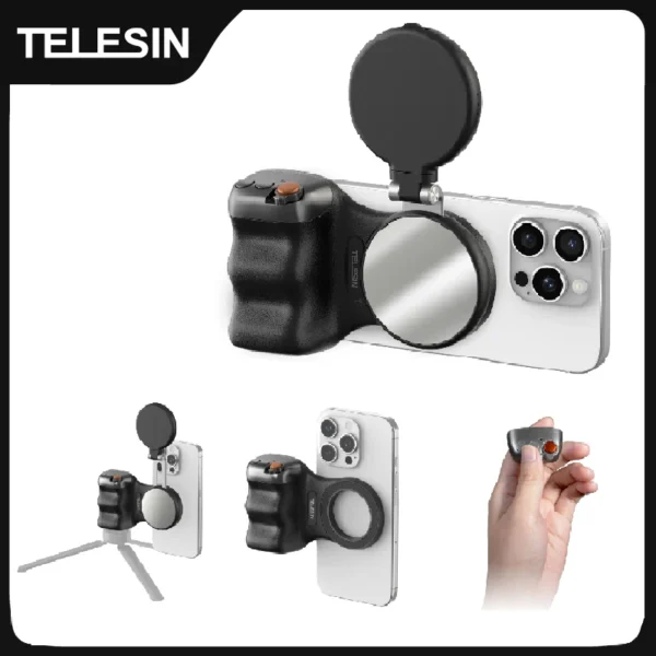 Magnetic Phone Camera Shoot Hand Grip Phone Holder