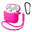 Silicone Cases For Apple Airpods 4 - Rose red