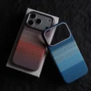 Trendy Carbon Fibre Relief For MagSafe Phone Case for iPhone