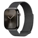 Milanese Loop Strap For Apple Watch - black
