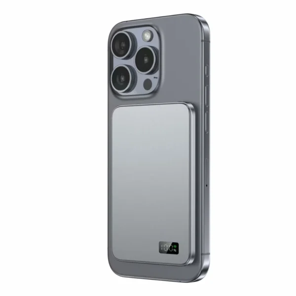 New Ultra thin Alloy Powerbank Magnetic Power Bank