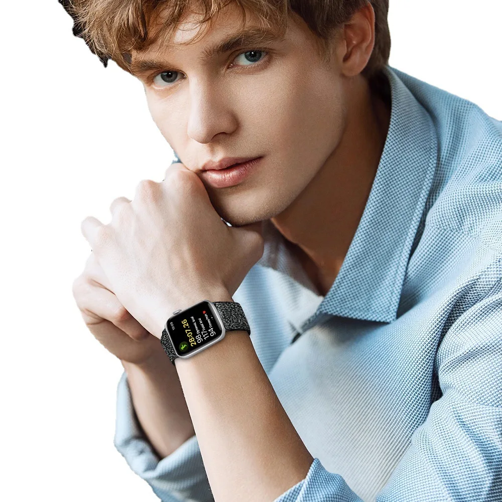 Nylon Strap for Apple Watch Band - Image 4