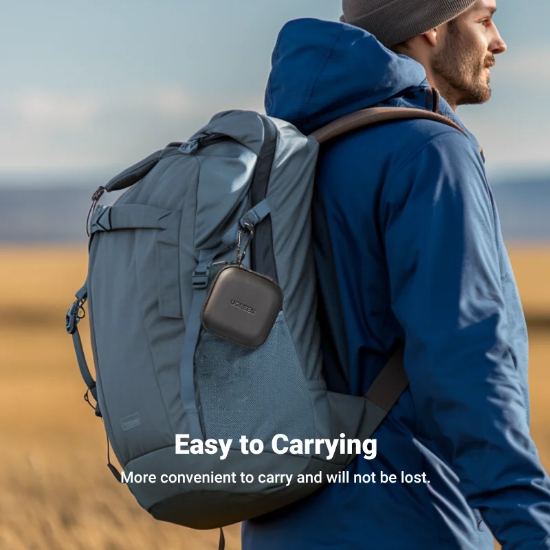 UGREEN Earphone Case Hard Headphone Bag for Airpods Earpods - Image 4