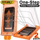 Easy To Install Tempered Glass Screen Protectors HD Clear Films for IPhone 17