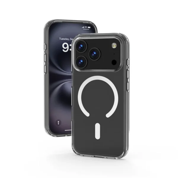 Clear Magnetic Case For iPhone 17 Pro and Pro Max